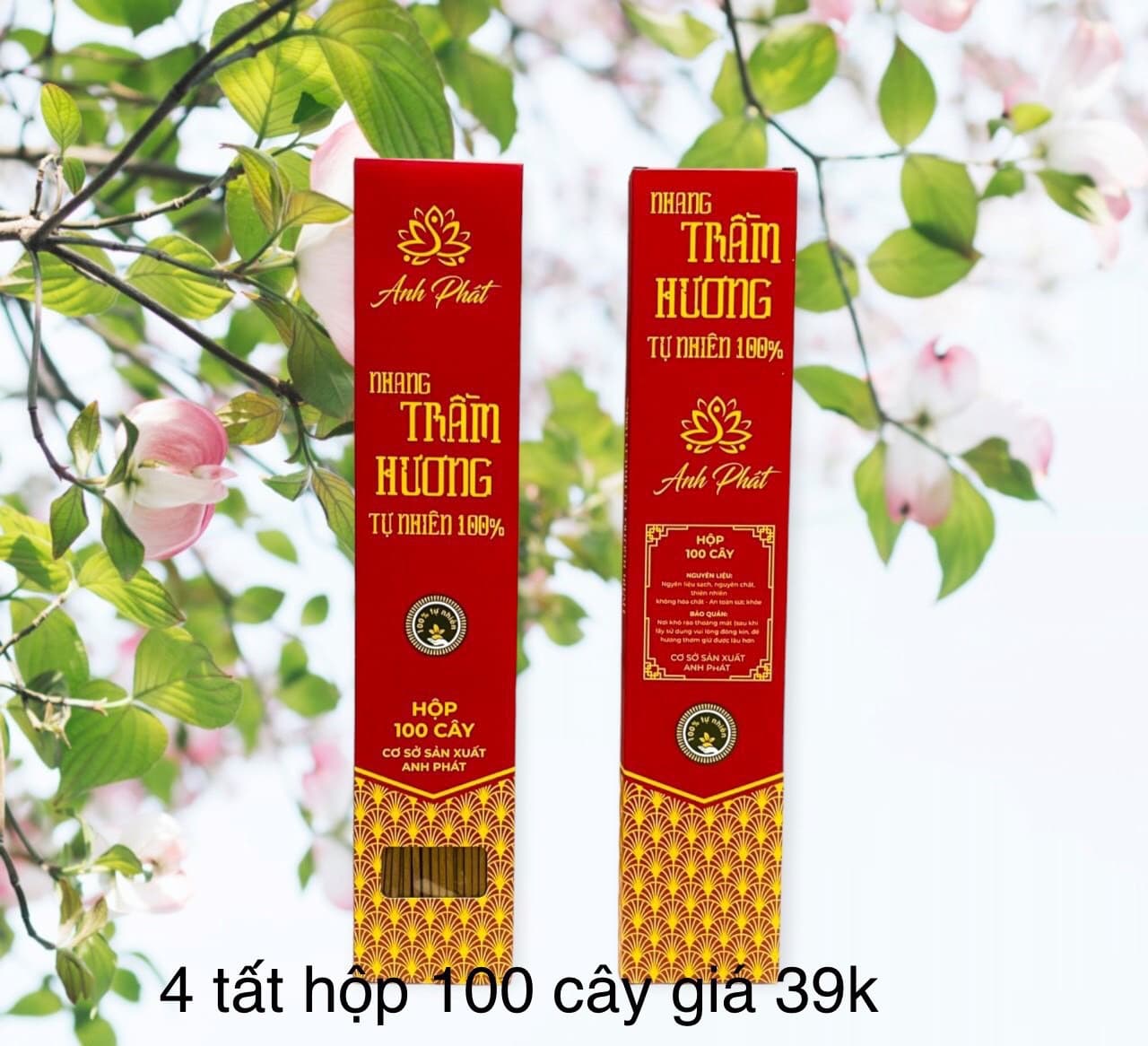 hộp 100 cây 4 tất