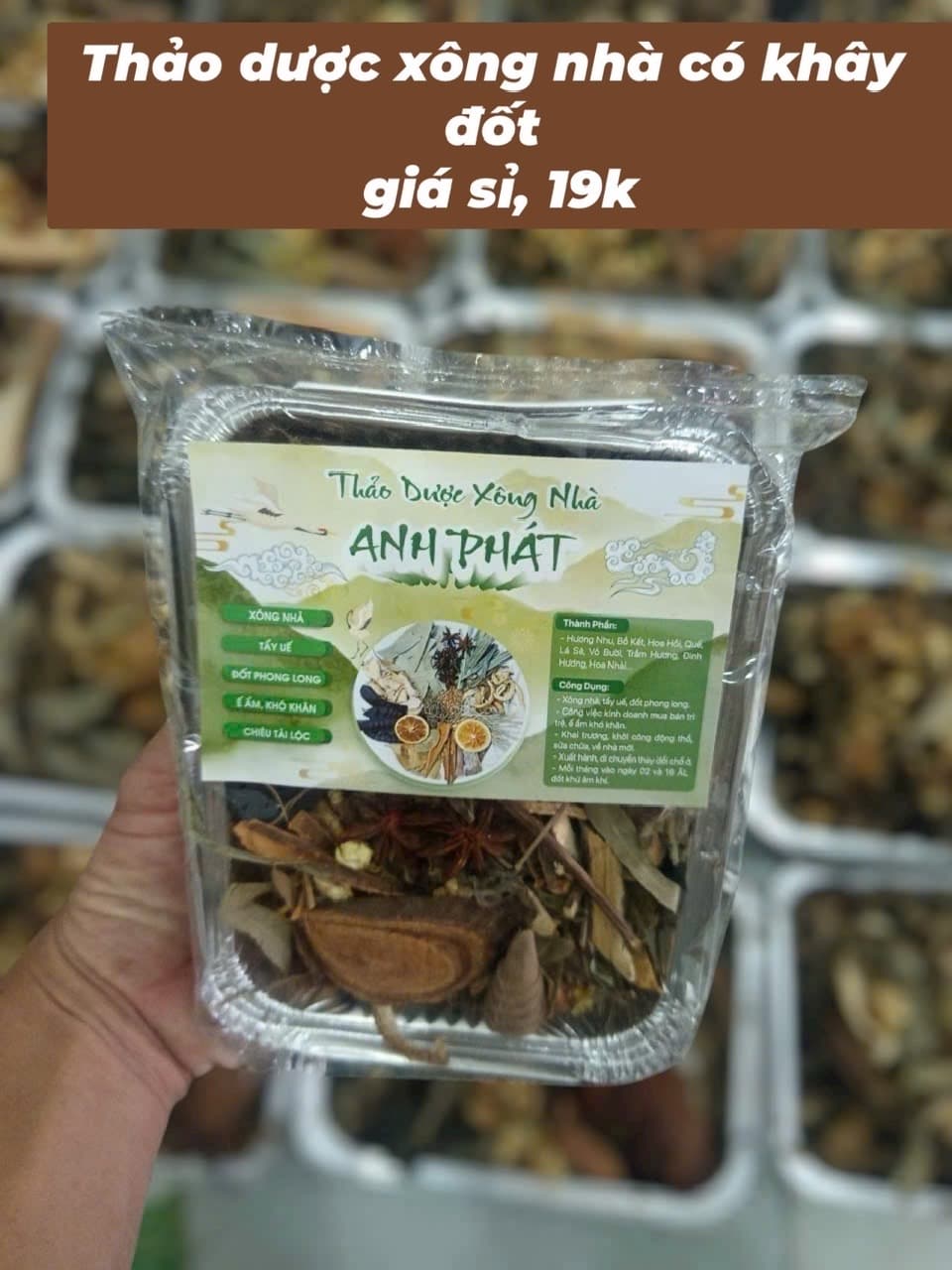thuốc xông nhà hộp đb