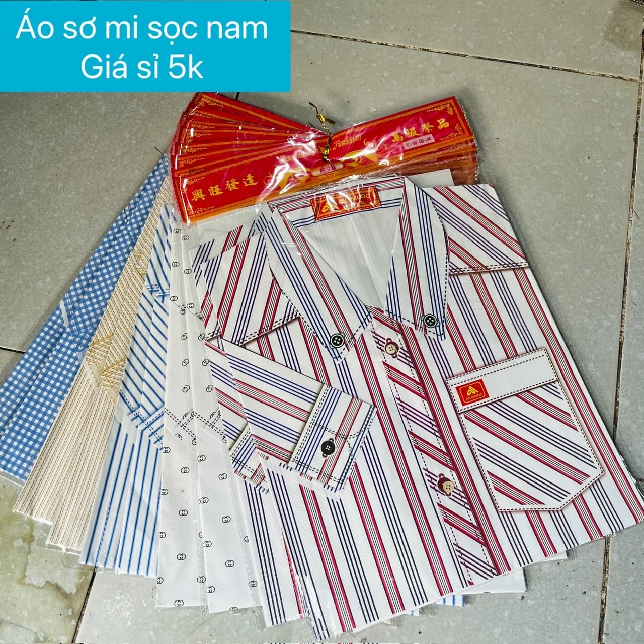 áo sọc nam
