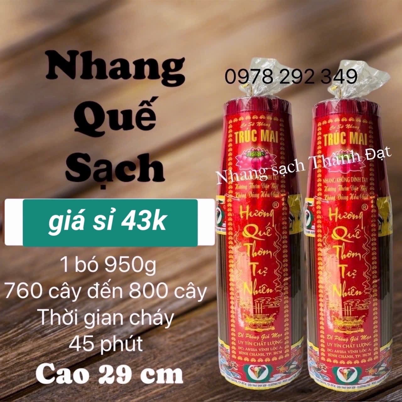 nhang quế bó lớn